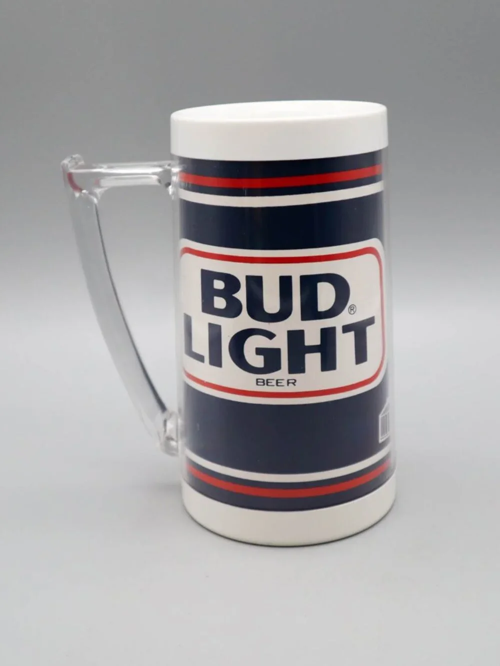 Vtg '80s St. Louis Cardinals Bud Lite Insulated Beer Mug Stein MLB Busch Stadium